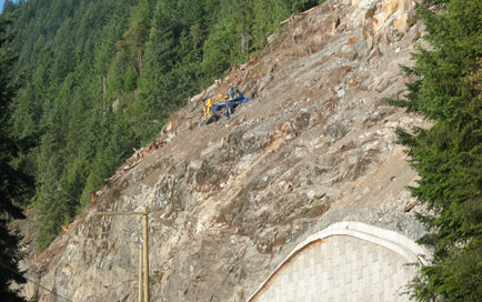 Photograph: Man operating equipment