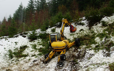 Photograph: Man operating equipment